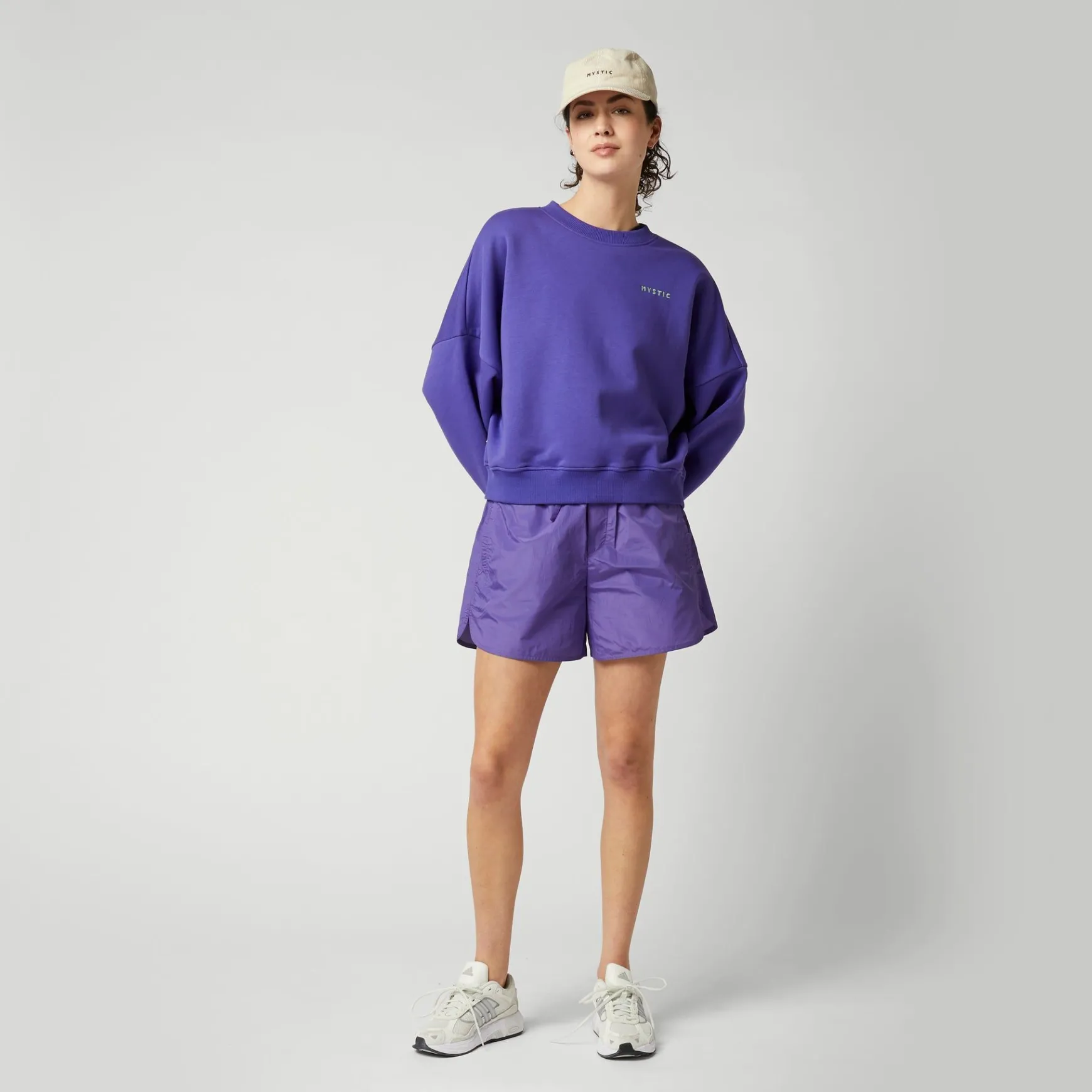 Mystic Dropped Shoulder Crew> Sweats